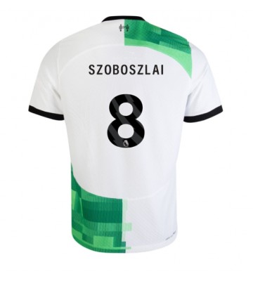 Lacne Muži Futbalové dres Liverpool Szoboszlai Dominik #8 2023-24 Krátky Rukáv - Preč